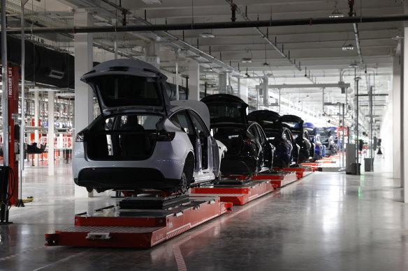 Tesla blamed a disappointing deliveries report on shipment issues