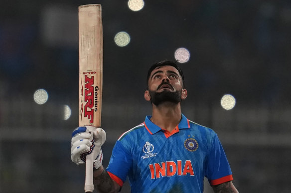 Dreams go on: India’s Virat Kohli.