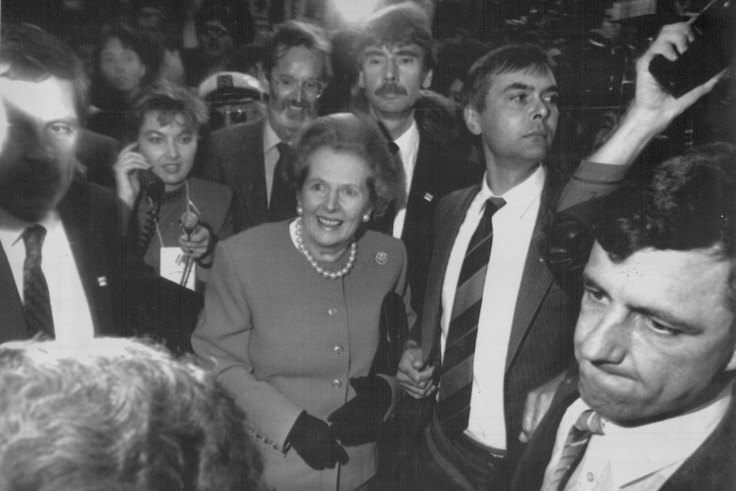 From The Archives 1988 Margaret Thatcher Jostled Pushed In Melbourne