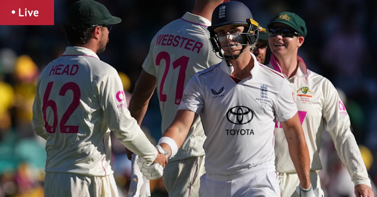 Ashes LIVE: England look to extend lead as Australia prepare to chase victory at SCG