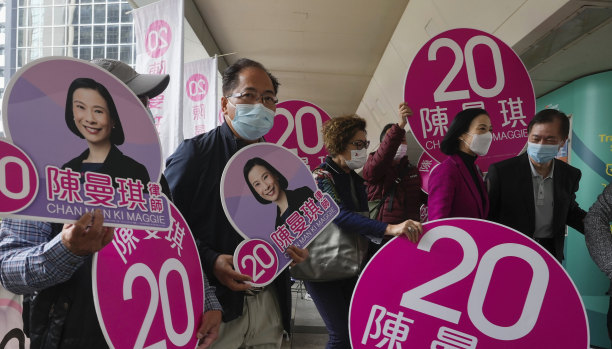 Hong Kong elections cap bad year for democracy in Asia