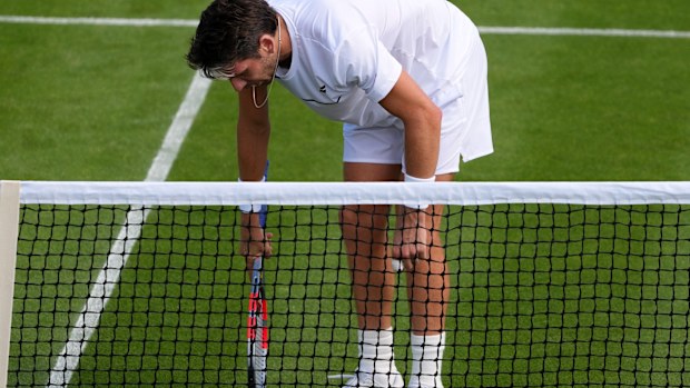 Cameron Norrie after his loss to Zheng.