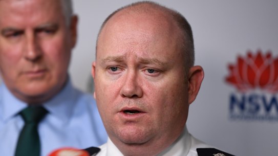 NSW RFS Commissioner Shane Fitzsimmons.