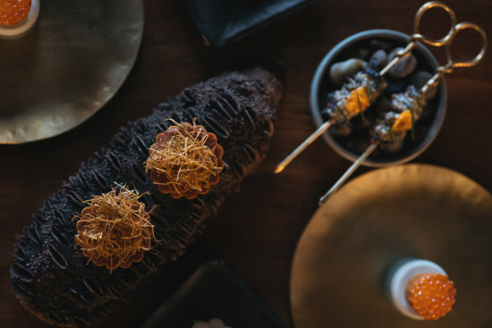 Delicious small bites make up the menu at EXP Restaurant.