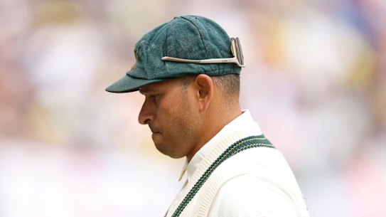 Usman Khawaja was sidelined through injury in Perth and is battling to retain his place for the pink-ball Test in Brisbane.