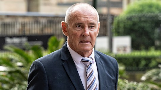 Chris Dawson, pictured last year, faced a judge-alone trial in the NSW District Court.
