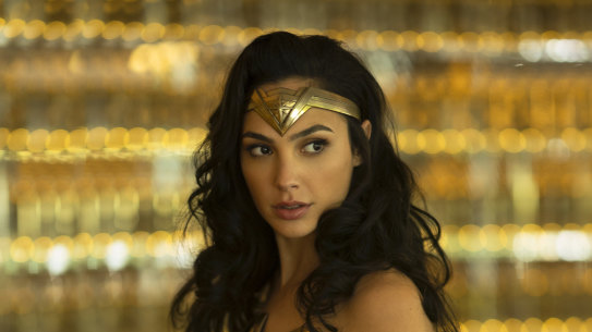 Gal Gadot in Wonder Woman 1984.