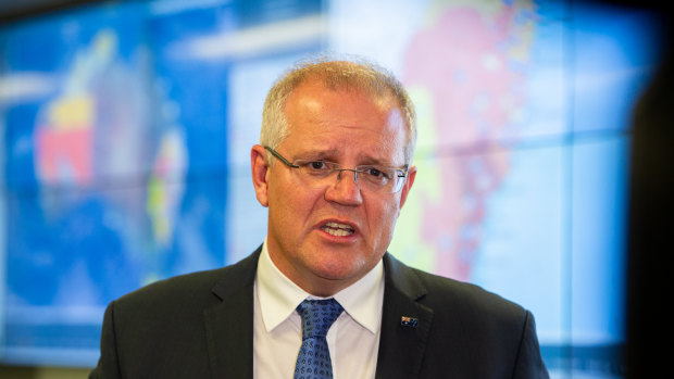 'Take it down a few notches': Morrison urges calm as fire blame game escalates