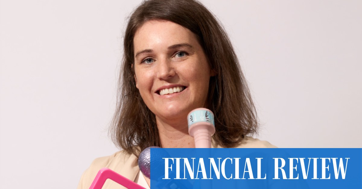 Toys R Us Australia CEO Penny Cox talks about her love of singing