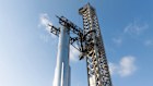 SpaceX’s Super Heavy booster at Starbase, Texas ahead of a 2025 test flight.
