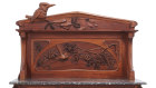 The Robert Prenzel marble-topped wash stand was particularly sought after. It sold for $50,000 (hammer).
