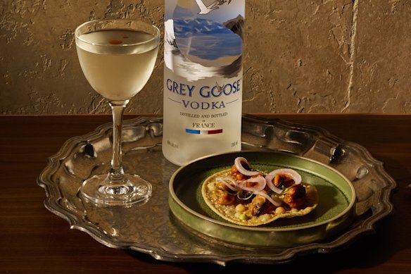 Pincho Disco and Cinder have teamed up with Grey Goose to create two unique martini menus with Latin-leaning food pairings.