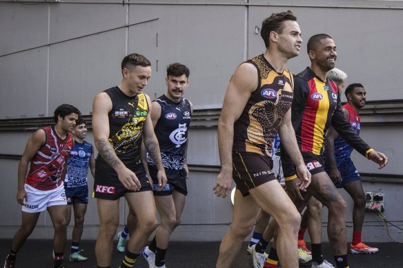 The AFL is celebrating Sir Doug Nicholls Round, and grappling with a decline in Indigenous numbers