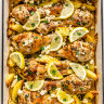 This $10 lemony chicken one-tray wonder is your new go-to family dinner