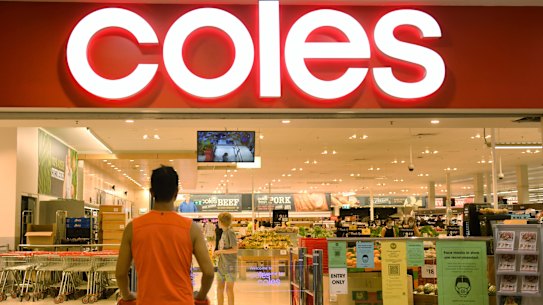 Coles has warned supermarket sales could fall in the coming year.