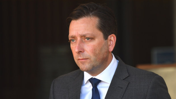 Victorian Opposition Leader Matthew Guy.