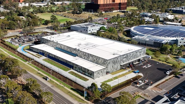 The newly opened Moderna Technology Centre at Monash University in Clayton, Melbourne.