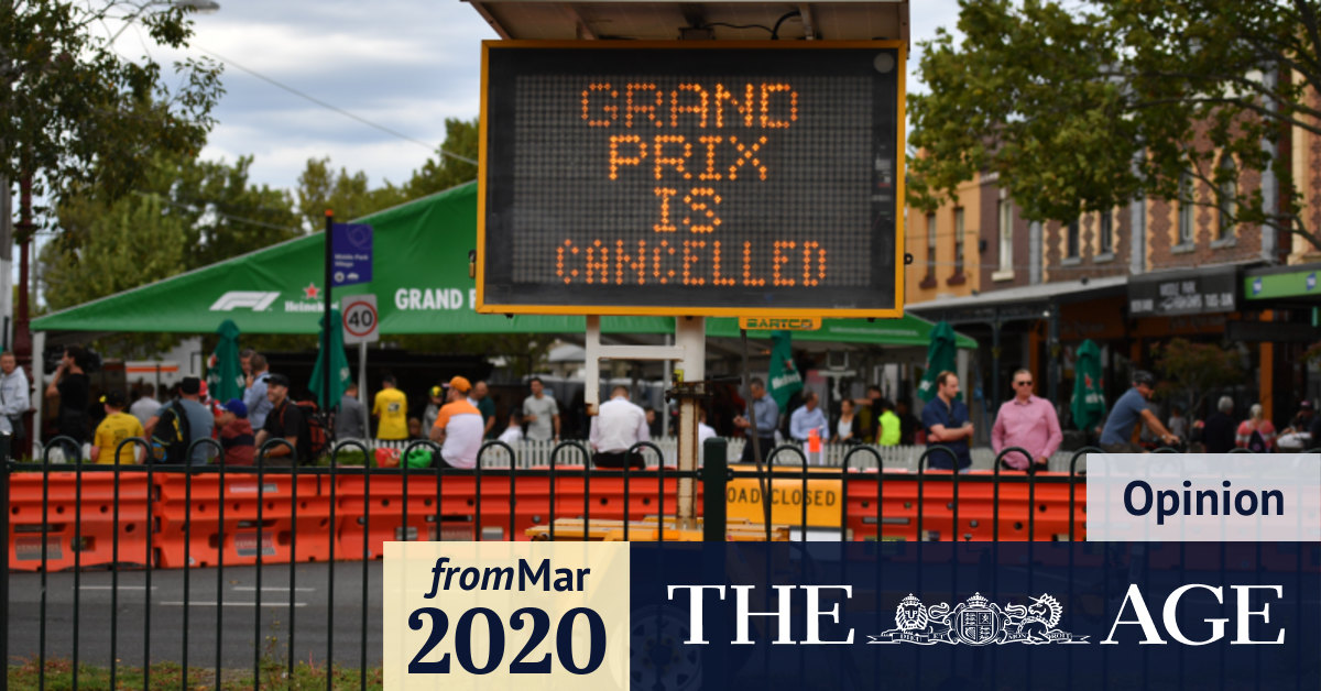 australian grand prix cancelled