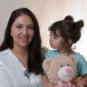 Sarah Novelli, with daughter Adriana, 3, said she could not do her senior executive job without flexible work.