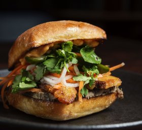 Pork banh mi. 
