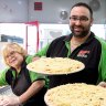 Mario’s Pizza in Dianella has shut over Perth’s latest coronavirus case because Mario Franchina’s mother Carmela, left, would be at high risk of dying should she become infected.