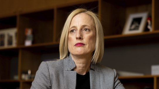 Minister for Finance and Women Katy Gallagher says the workforce crisis in childcare will only worsen as wages lift in other sectors of the care economy.
