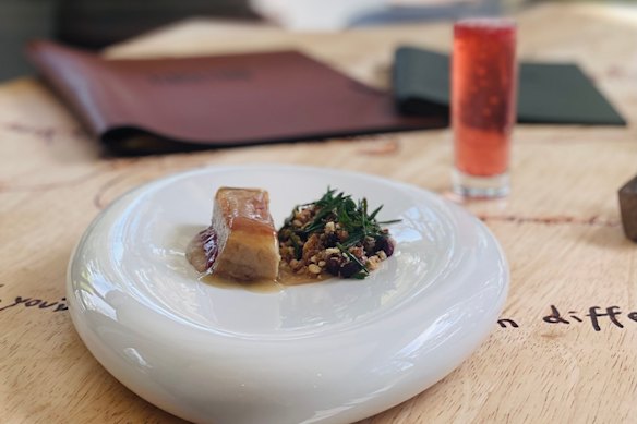 Native ingredients star on the Flackyard menu.