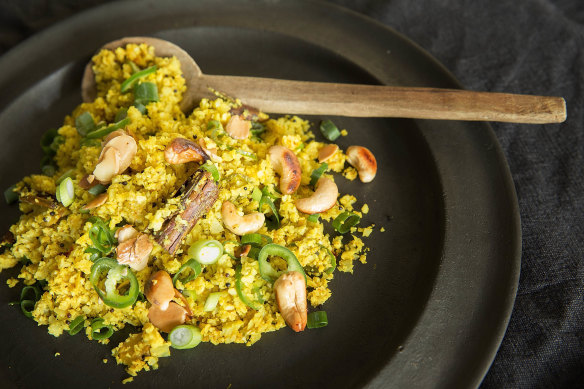 Jill Dupleix’s cauliflower rice.