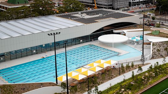The opening of the Gunyama Park Aquatic and Recreation Centre at Green Square has been delayed until early next year.