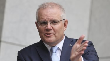 Prime Minister Scott Morrison struck a deal with AstraZeneca in August.