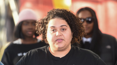 Warriors of Aboriginal Resistance (WAR) organiser Tarneen Onus Williams plans to push ahead with the anti-racism rally and observe social-distancing laws.