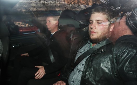 Jaymes Todd after his arrest.