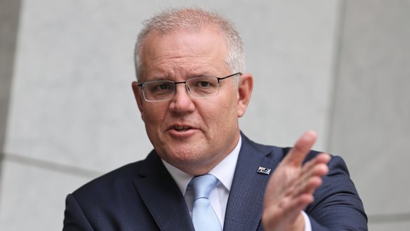 Prime Minister Scott Morrison struck a deal with AstraZeneca in August.