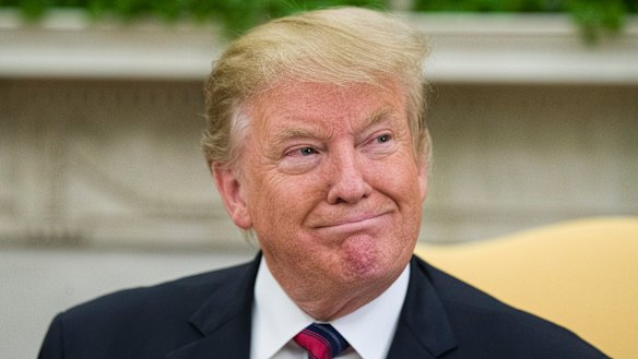 The day's new round of sunny employment figures offered fresh evidence of a strong national economy - and a big political advantage for Mr Trump just as the 2020 presidential campaign begins to intensify.