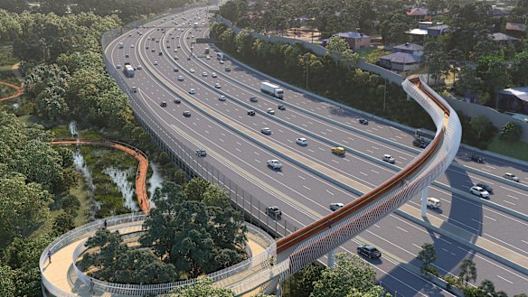 Upgrades are planned for the Eastern Freeway, as part of the new North East Link project. 