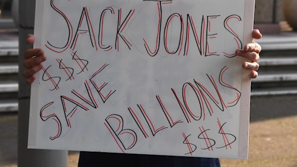 Sign of the times: Building new stadiums should have nothing to do with Alan Jones.