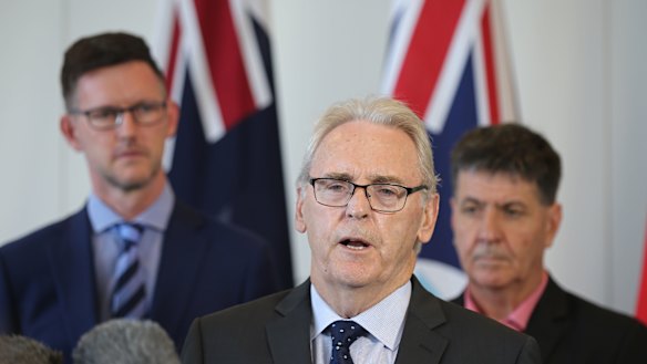 Retired District Court judge Michael Forde delivered his findings into the New Generation Rollingstock inquiry in December 2018.