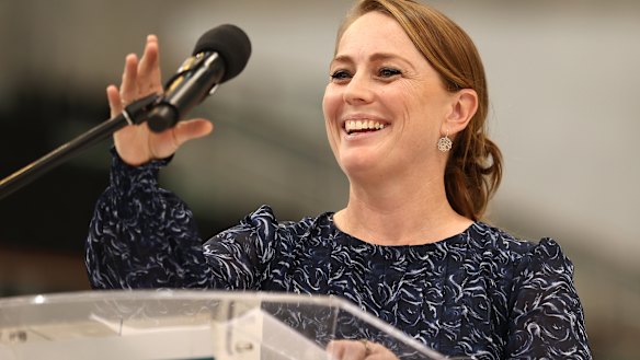 Warning: Australian Paralympic Team Chef de Mission Kate McLoughlin.