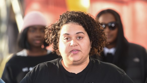 Warriors of Aboriginal Resistance (WAR) organiser Tarneen Onus Williams plans to push ahead with the anti-racism rally and observe social-distancing laws.