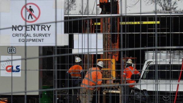 Remediation work on Mascot Towers began last July.