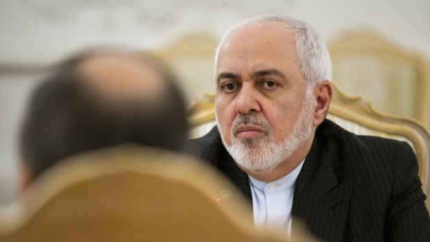 No visa: Iranian Foreign Minister Mohammad Javad Zarif.