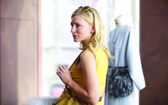 Cate Blanchett in Blue Jasmine.