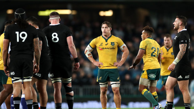Stand-off: New Zealand's strict COVID-19 measures have cast a cloud over the Bledisloe Cup. 