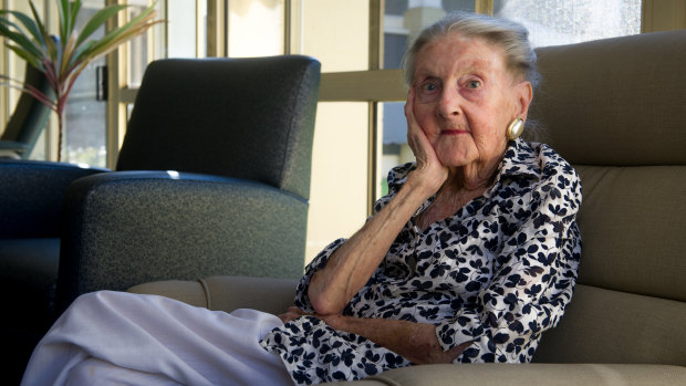 Avis Parry, who was unable to contact her carer when her landline stopped working because of an outage that took more than two weeks to be resolved.