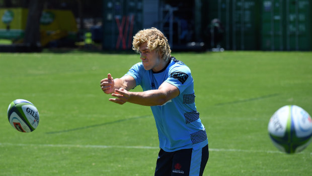 Ned Hanigan will start at No.8 for the first time in his Super Rugby career when the Waratahs face the Bulls in Pretoria. 