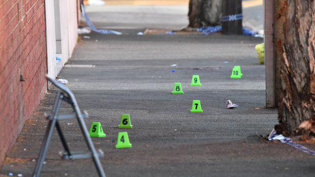 One man was shot dead and two others injured during a late-night shooting at a boxing match.