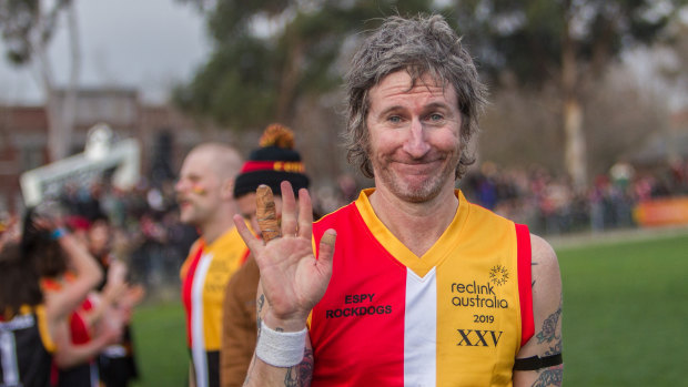 You am I frontman Tim Rogers played his final game. 