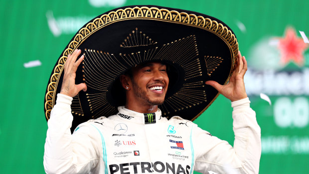 Lewis Hamilton won in Mexico, but world title hunt will wait another round.