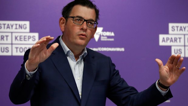 Dan Andrews says border controls between Melbourne and the regions would continue for some time.