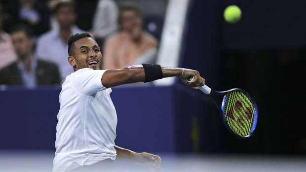 The draw is opening up for Nick Kyrgios.